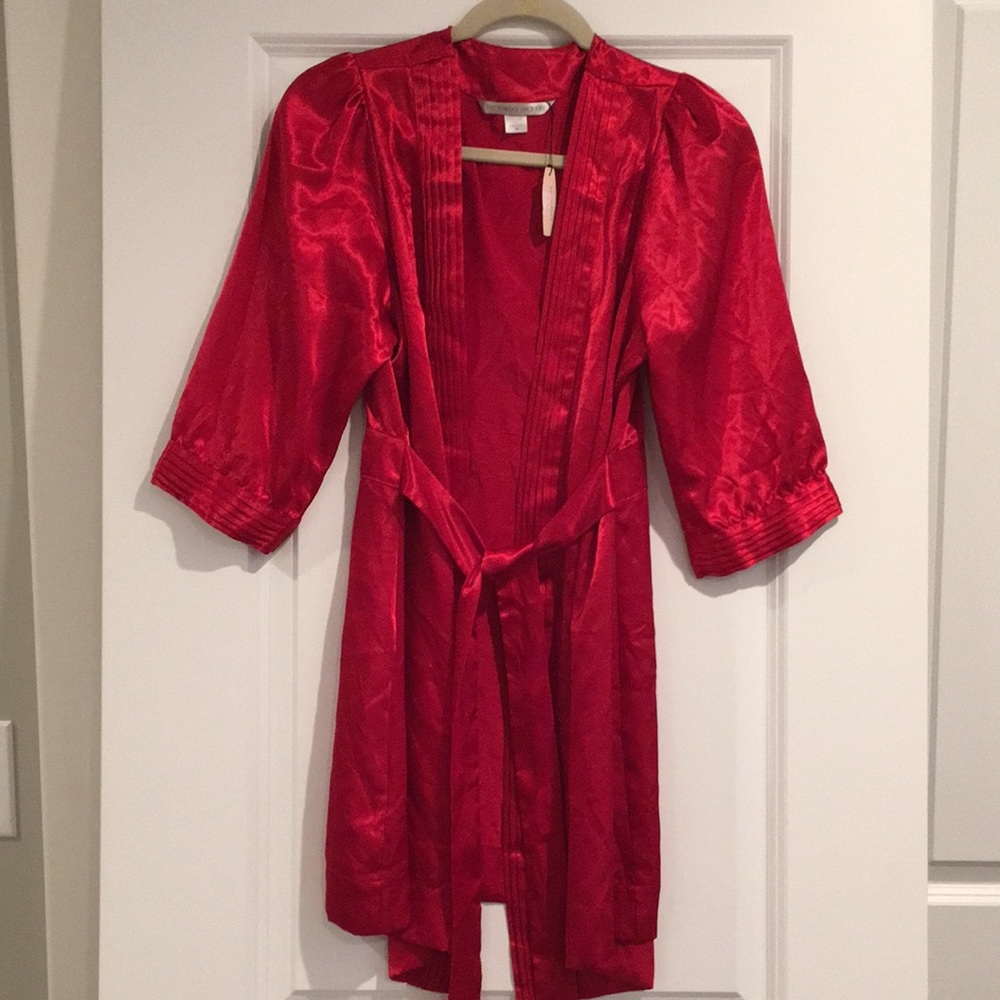 Womens red Victorias Secret robe